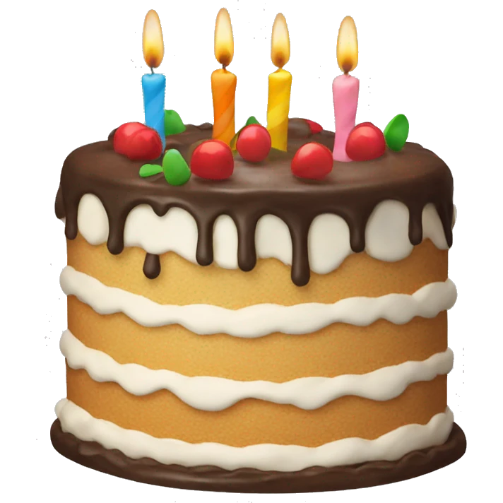 Birthday cake for 20 emoji