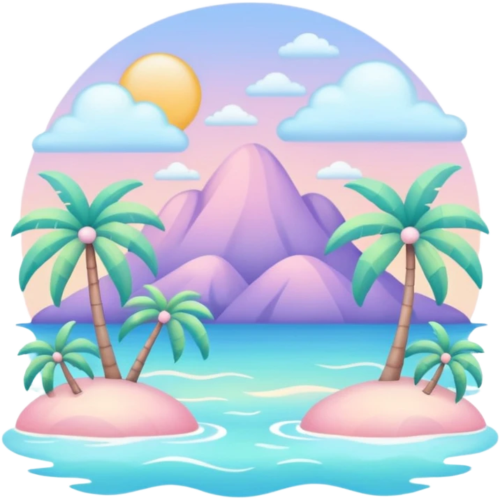 Pastel Mania Paradise emoji