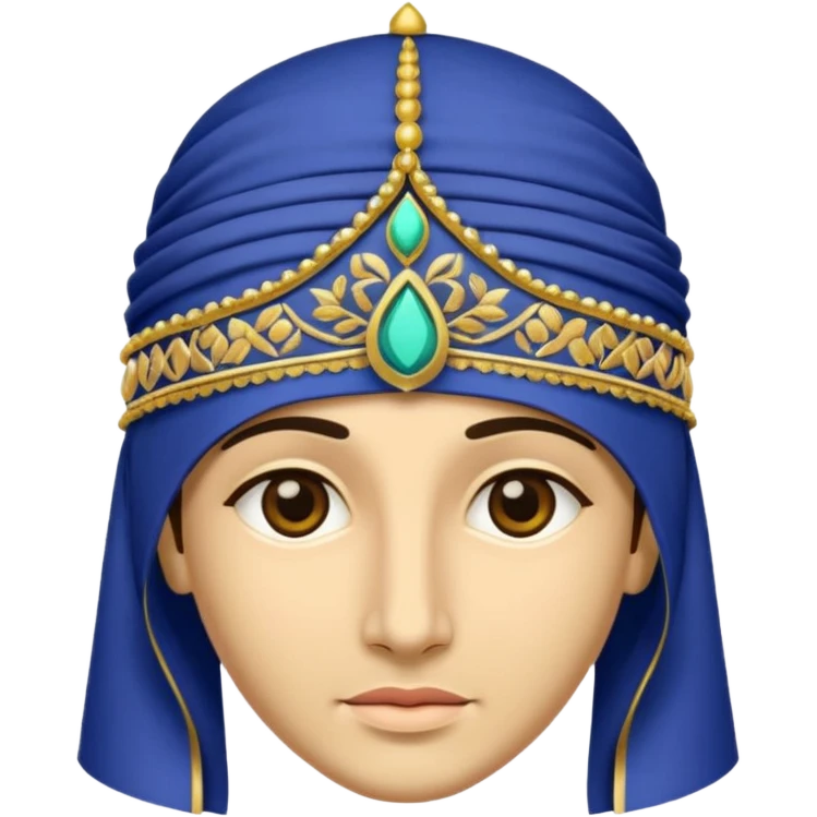 Arab Headwear without face only headwear emoji
