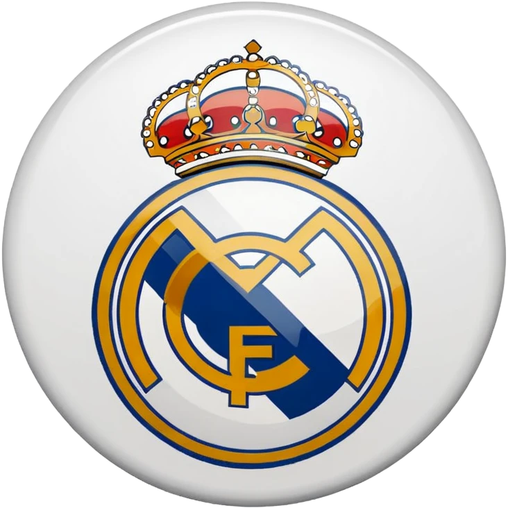 Real Madrid logo  emoji