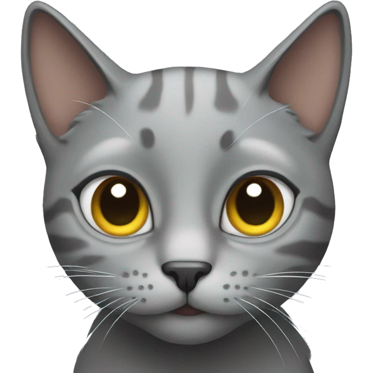 gray cat emoji