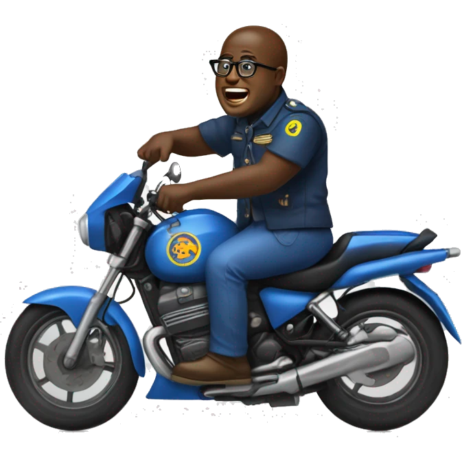 Tshisekedi sur une moto emoji