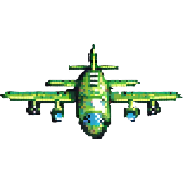 bomber aircraft that looks like a crocodile emoji