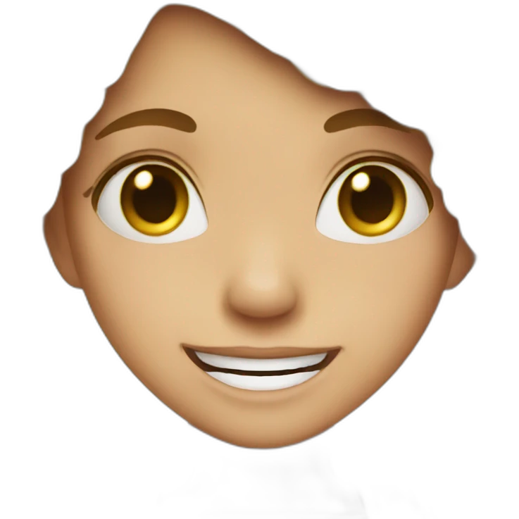 Girl happy tears emoji