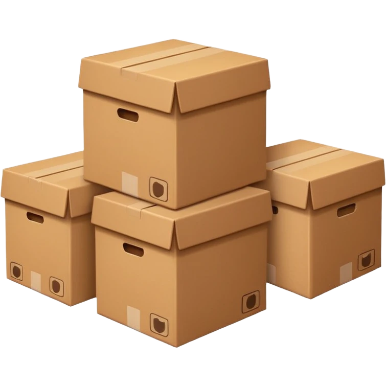Cardboard boxes

 emoji