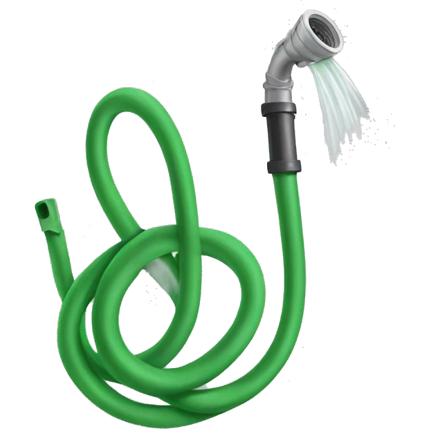 Garden hose emoji