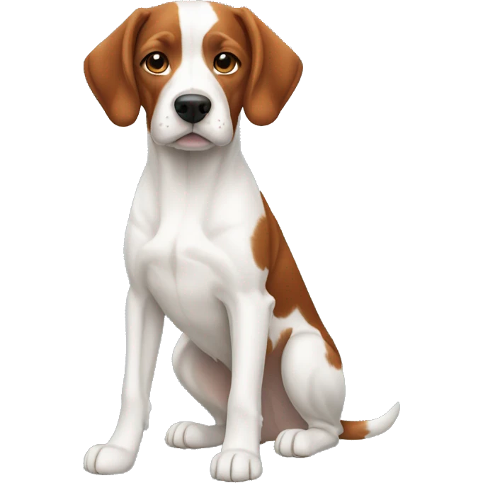 Brittany Dog Breed Full Body emoji
