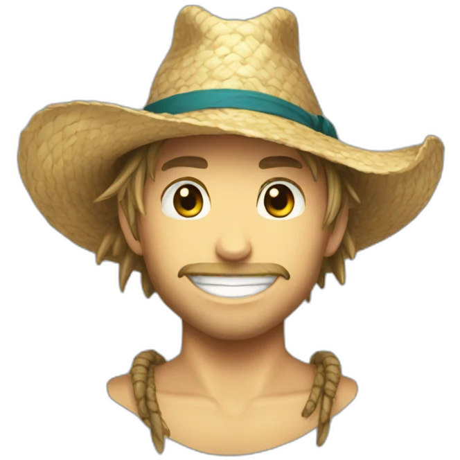 Strawhat luffey emoji