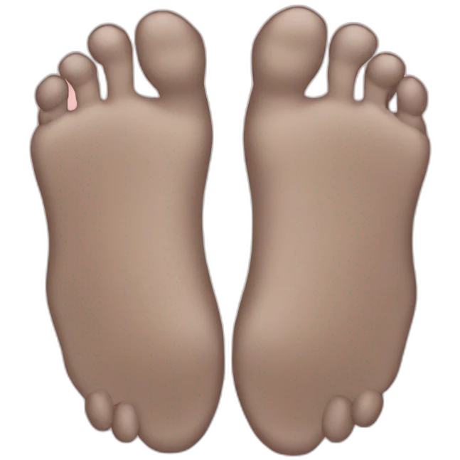 feet emoji