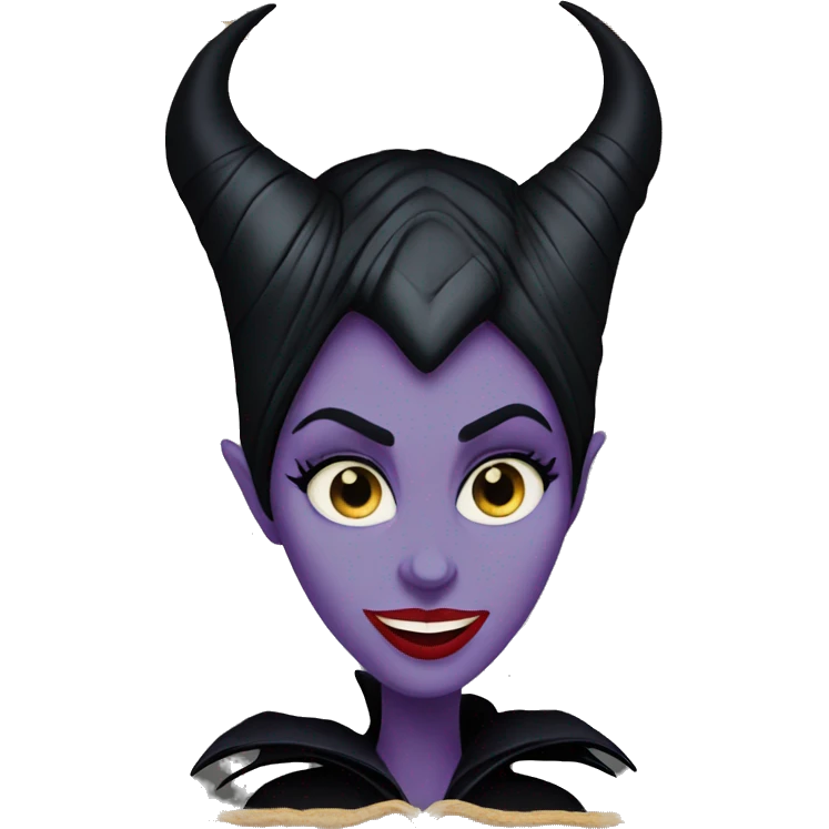 Maleficent ￼ emoji