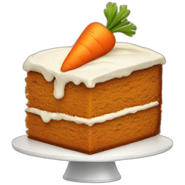carrot-cake emoji