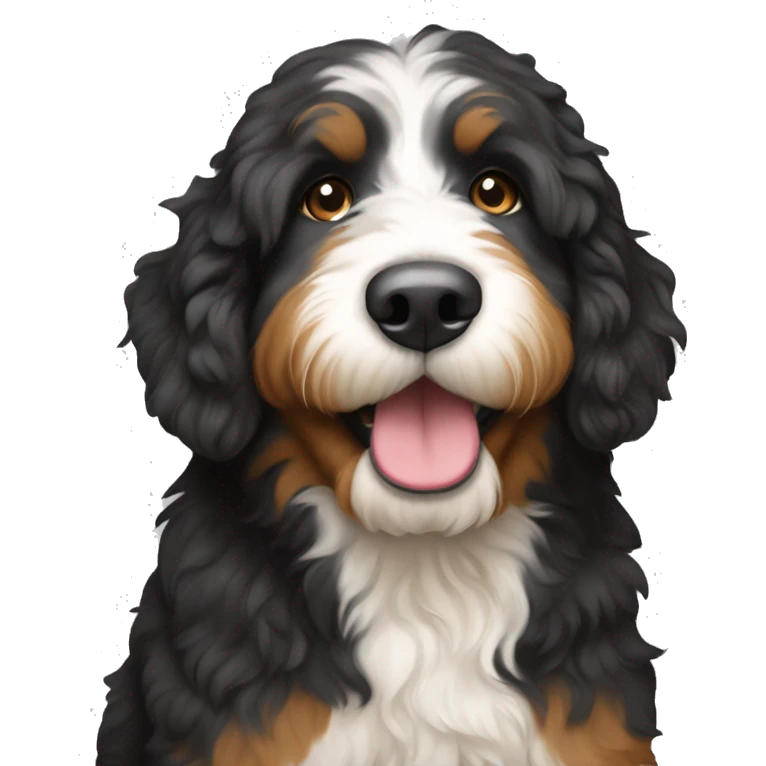 Bernedoodle emoji