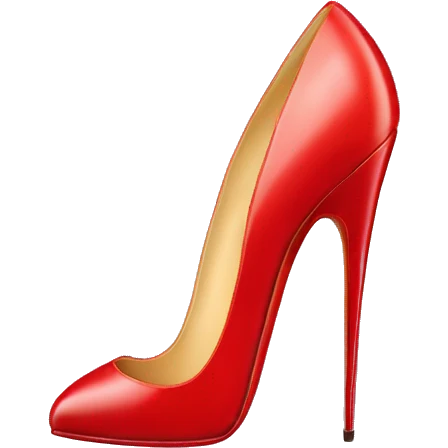 Tacon louboutin emoji