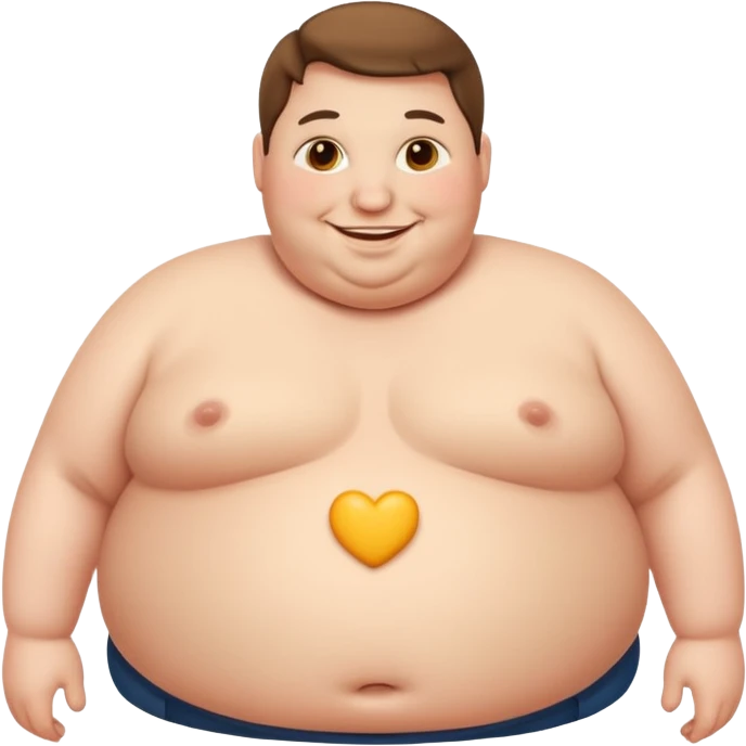 obese person emoji