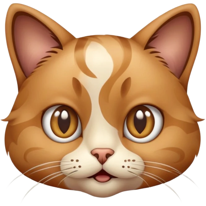 Dizzy cat emoji