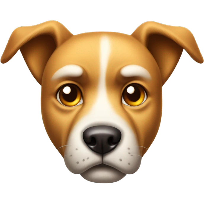 angry dog wearing a hat emoji