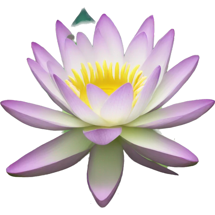 Waterlily flower emoji