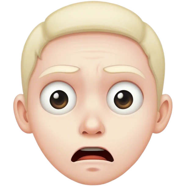 Scared emoji