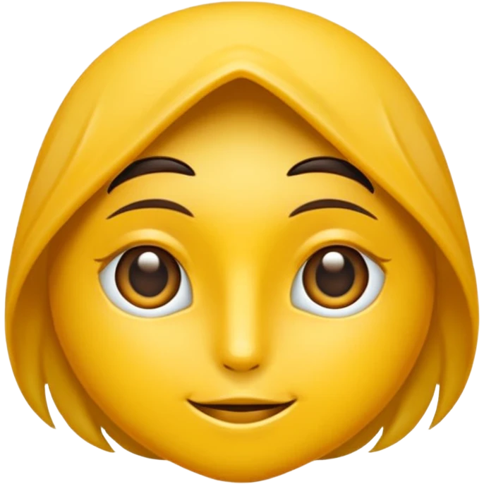 یه ایموجی بساز که چشماش سمت بالاعه و دوتا دستش زیر چونه اشه  emoji