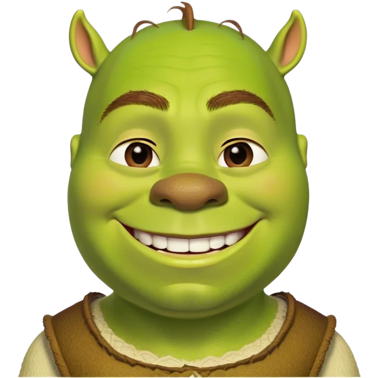  shrek with dogemoji emoji