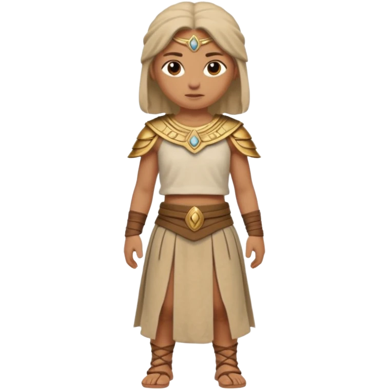 beige ancient warrior cloth skirt emoji