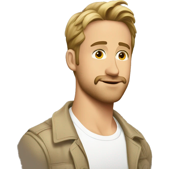 Ryan gosling as ken emoji