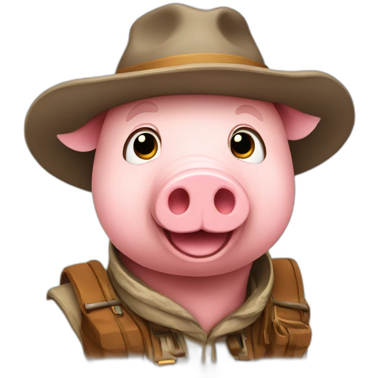 explorer pig emoji