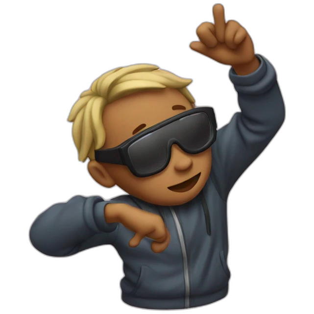 Dabbing emoji