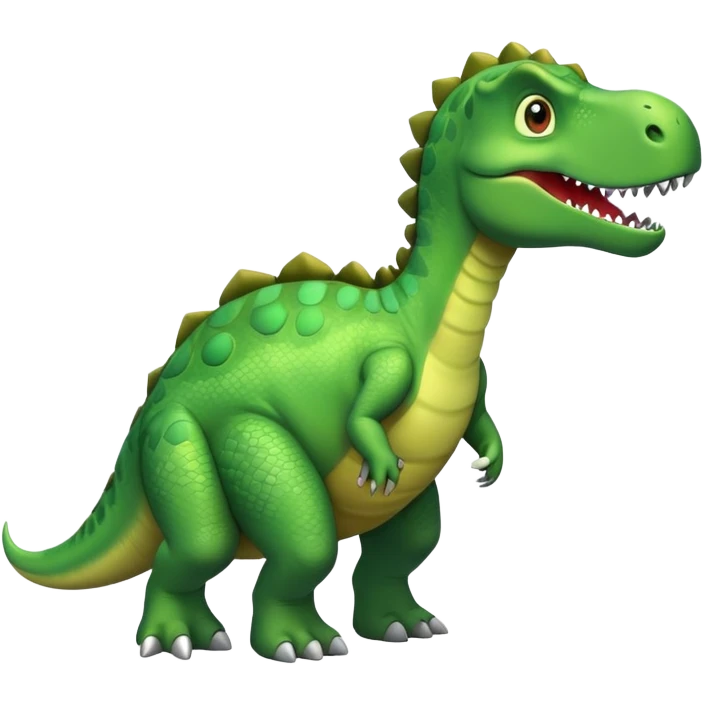 Green dinosaur  emoji
