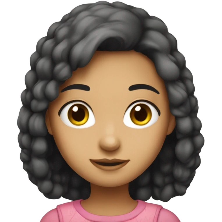 Cute girl emoji