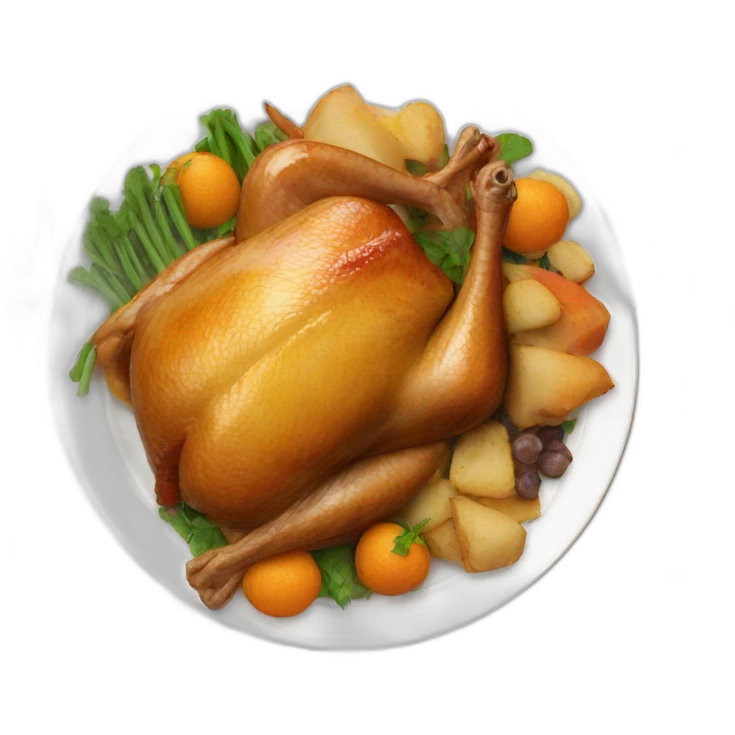turkey dinner emoji