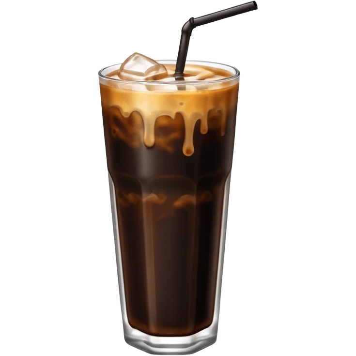 iced black coffee emoji