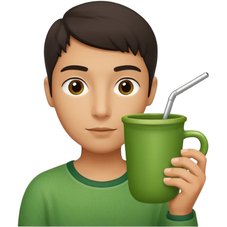 Mate 🧉 que diga querés 1 ? emoji
