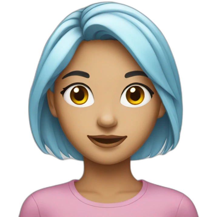 Pretty girl emoji