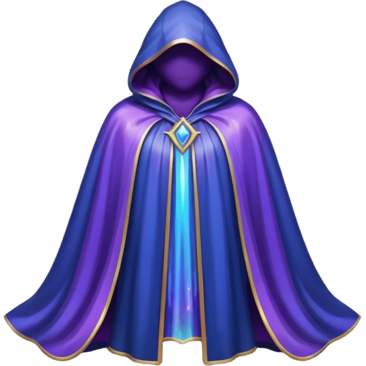 a fantasy magic cloak emoji
