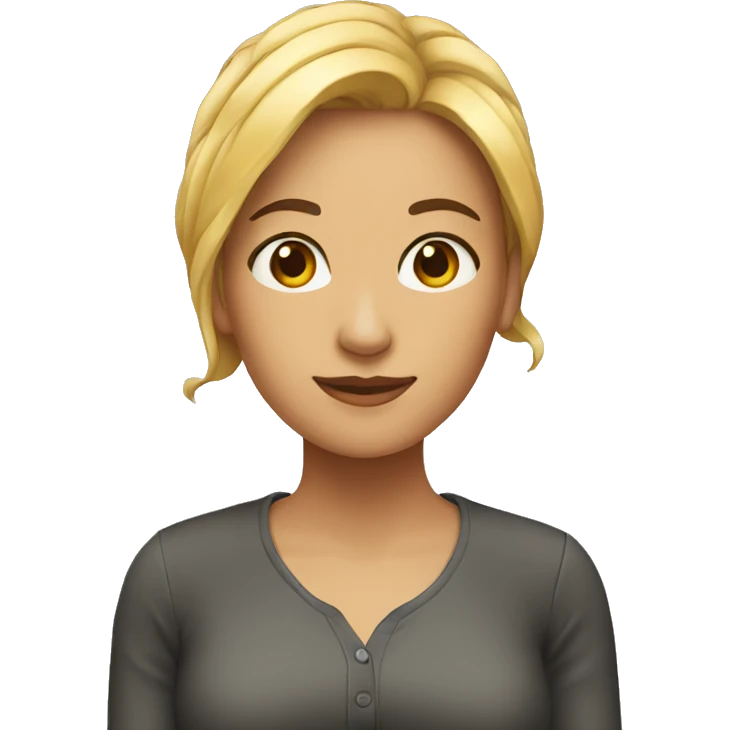 tall woman growing emoji