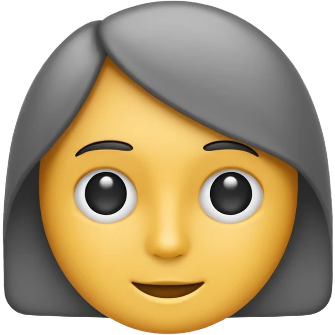 gender neutral symbol, gray color, classic emoji style, suitable for Discord role icon emoji