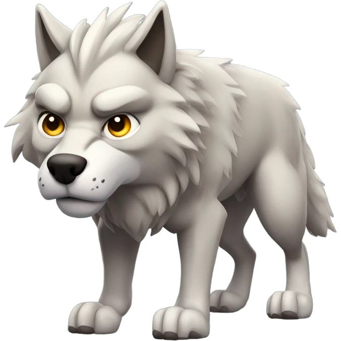 Sigma wolf emoji
