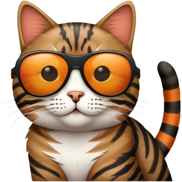 cat wearing sunglasses emoji