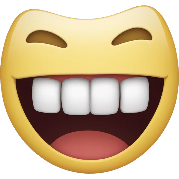 Covering mouth while laughing  emoji