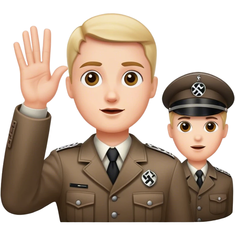Nazi salute emoji