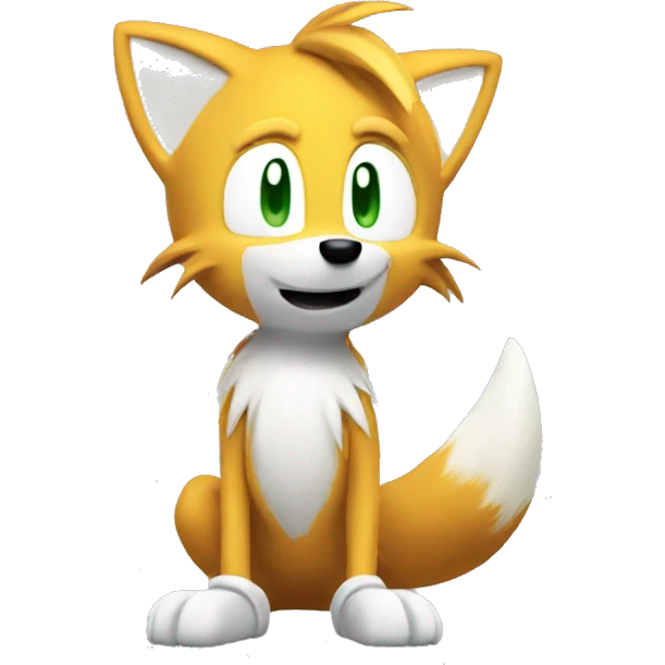 Tails sonic emoji