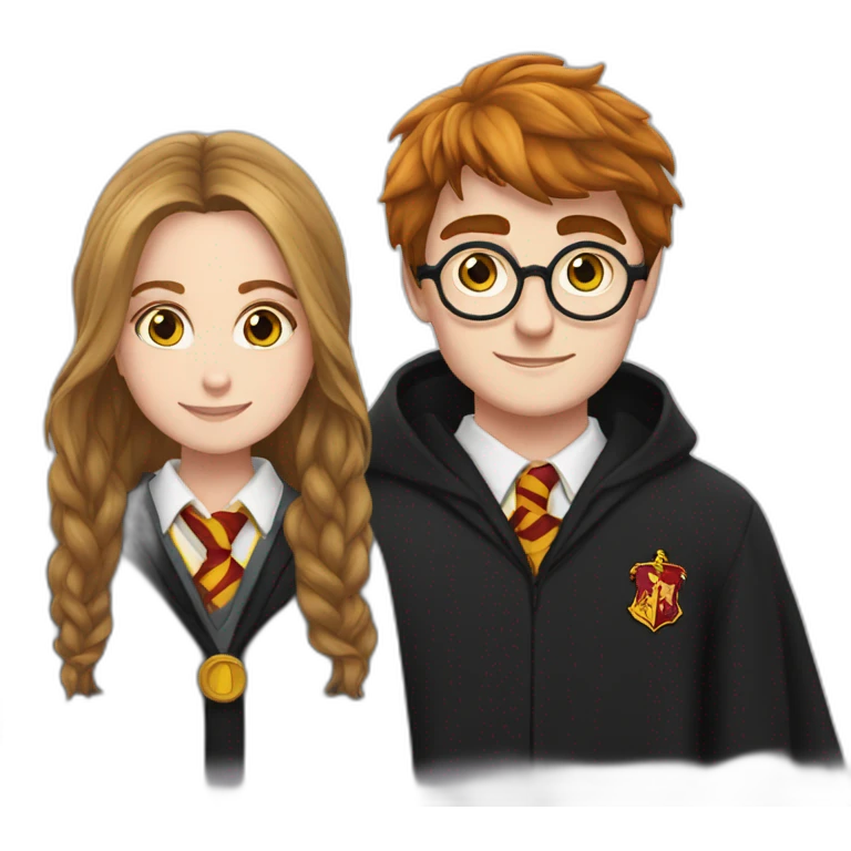 harry potter whith emma watshon emoji