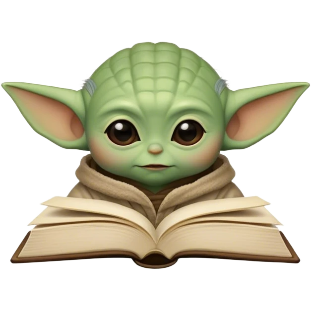 baby yoda books emoji