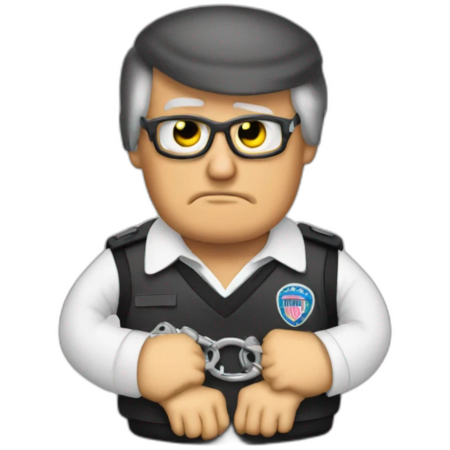 trump-in-handcuffs emoji