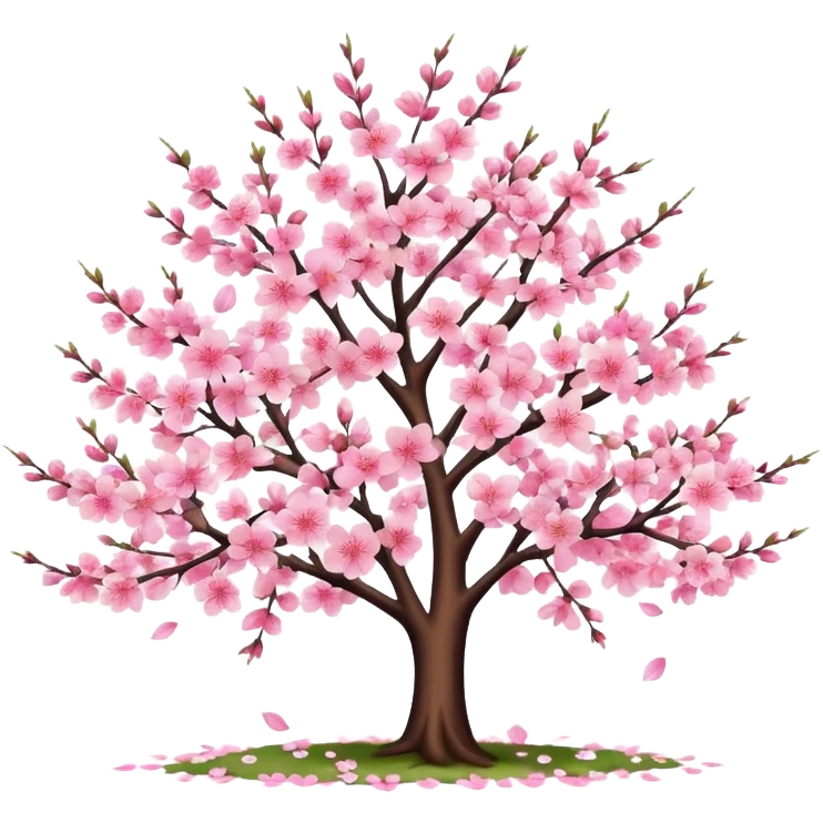 cherry blossom tree emoji