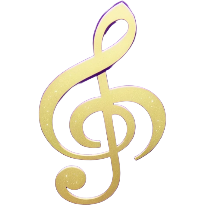 glitter symbol music purple cyberpunk emoji