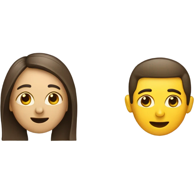 Two people talking emoji