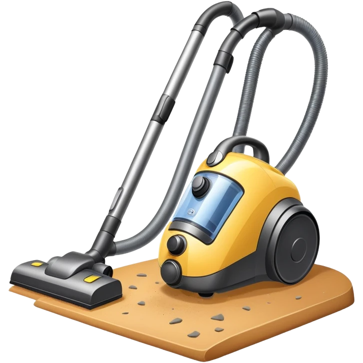 vacuum cleaner cleaning a floor emoji
