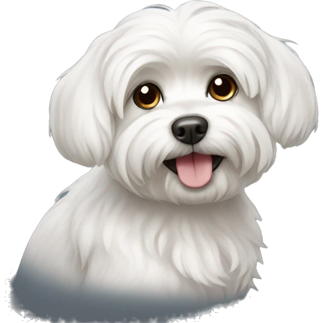maltese dog  emoji